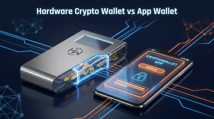 Why a hardware crypto wallet beats app-only storage