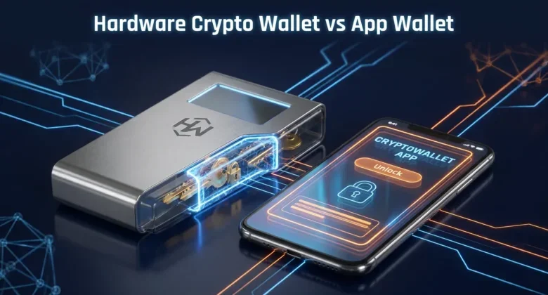 Why a hardware crypto wallet beats app-only storage