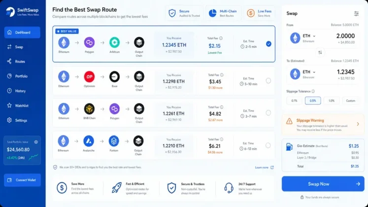 Cheapest Ways to Swap Cryptocurrency in 2026