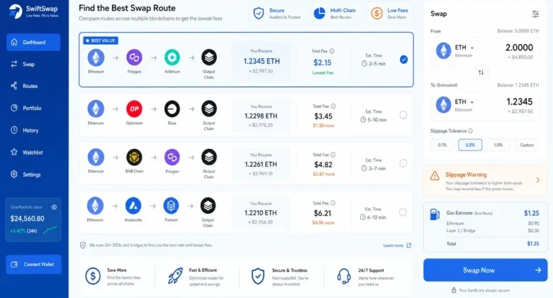 Cheapest Ways to Swap Cryptocurrency in 2026