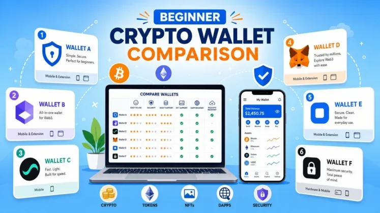Best Crypto Wallets for Beginners in 2026
