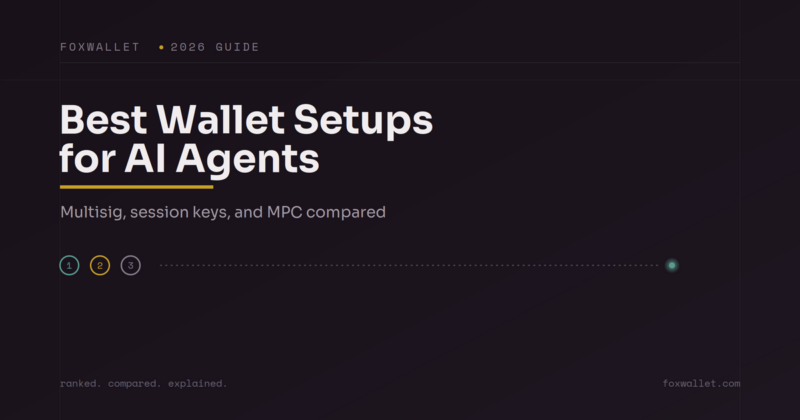 Best Wallet Setups for AI Agents