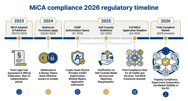 La Guía Definitiva de Cumplimiento MiCA 2026