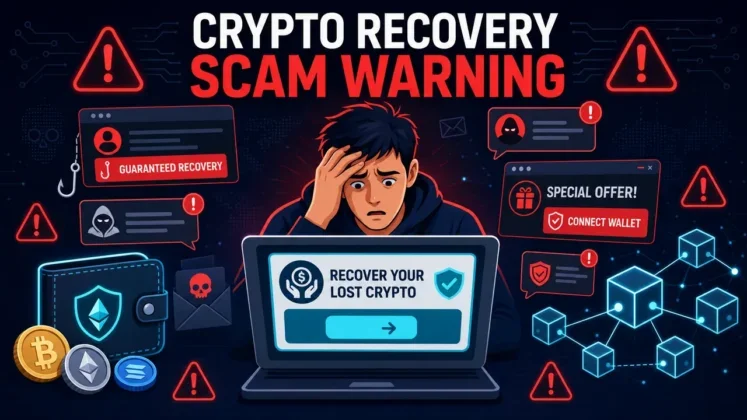 Cómo Identificar una Estafa de Recuperación de Billetera de Criptomonedas